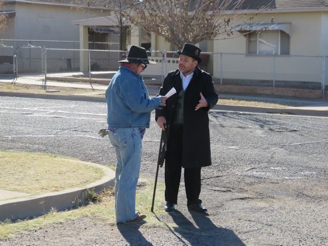 Tor and Hank Rehearse